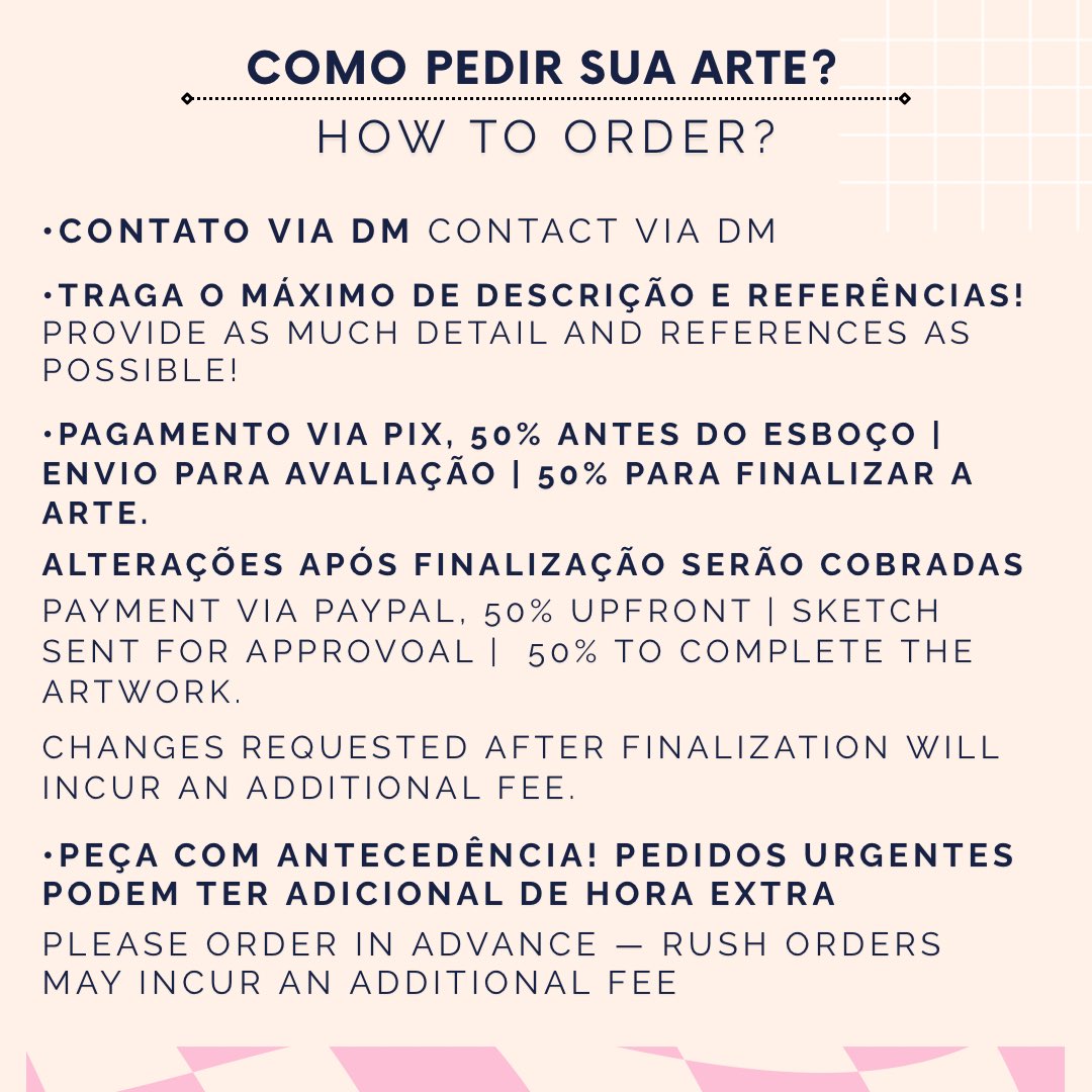 Mandiotart's tweet photo. A DM está aberta para atendimento e dúvidas✨

[Eng] DM me for order or ask anything!📩 https://t.co/IBEoPc6lEp