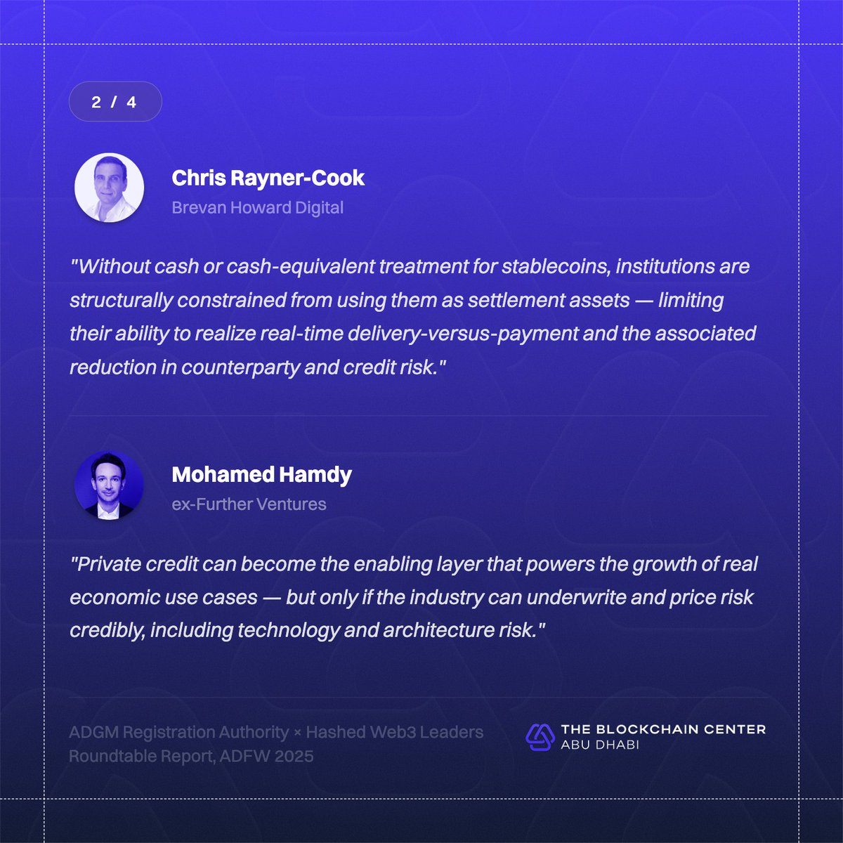 The Blockchain Center Abu Dhabi tweet media