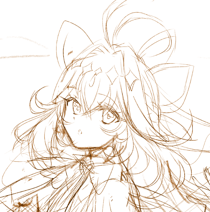 やっと描けた
かわいいよねー 