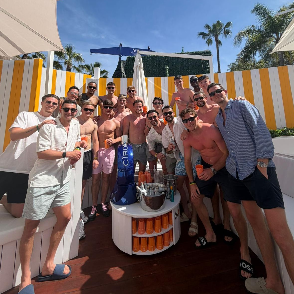 StJohnstone's tweet photo. Your champions enjoying a well deserved break 🥳

Enjoy, lads! 

#SJFC https://t.co/usWXtQ3nQv