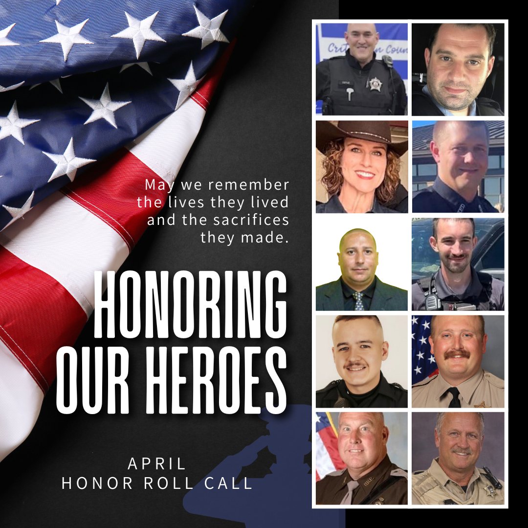 NTOAHQ's tweet image. Our sincere condolences go out to the families, friends and colleagues of all these brave men and women who made the ultimate sacrifice protecting the communities they served.

You may find their names on our FB page - NTOAHQ.

#NTOA #LODD #NEVERFORGET #HEROES #PROTECT
