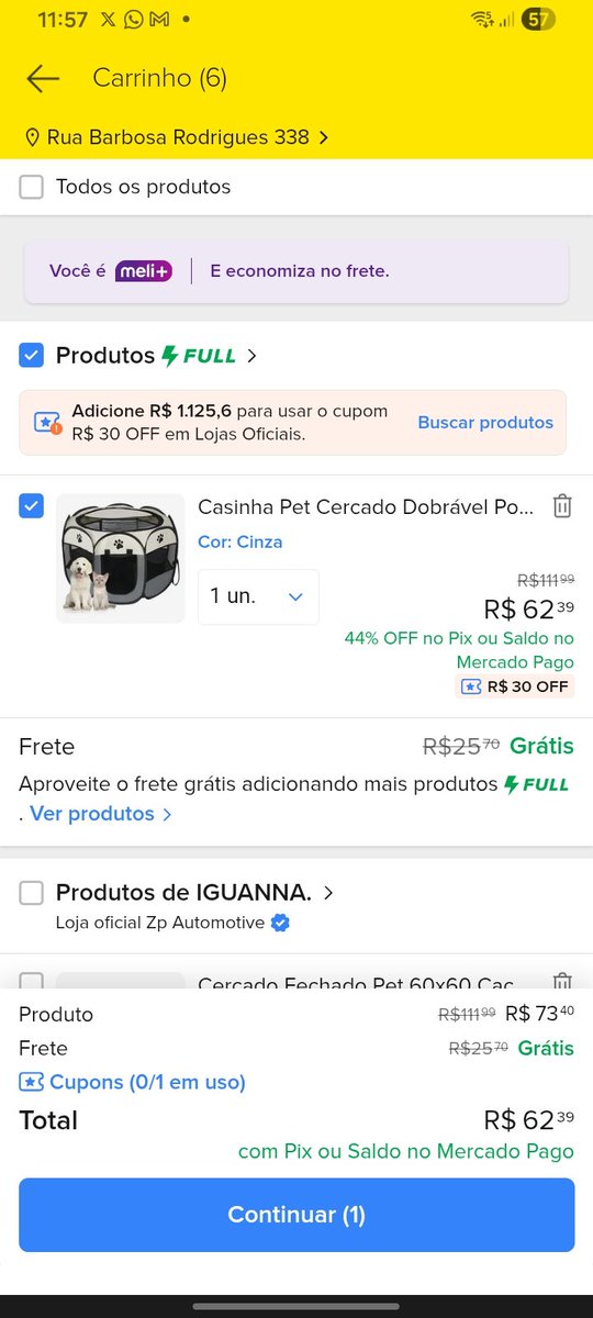 khaleesyn's tweet photo. Encontrei esse cercado mais em conta, quem puder ajudar e eu também tenho meu serviço de tarot https://t.co/B8oLP1dpj1