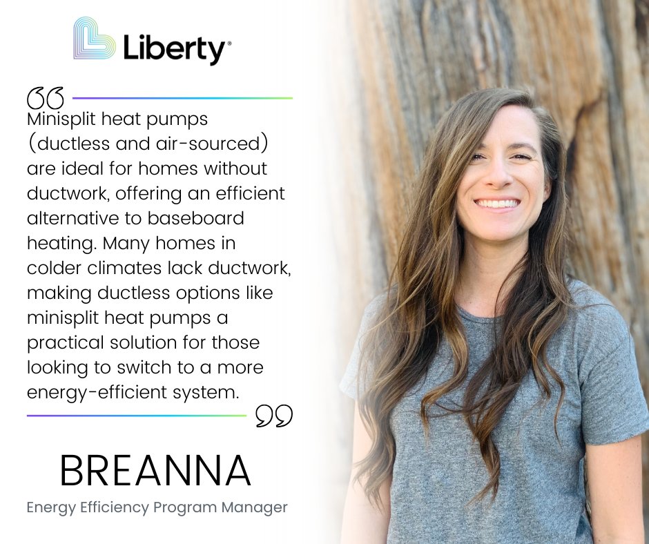 LibertyUtil_CA's tweet image. Energy conservation advice from Breanna, our energy efficiency program manager! #TipTuesday
Learn more about our energy efficiency programs: california.libertyutilities.com/south-lake-tah…