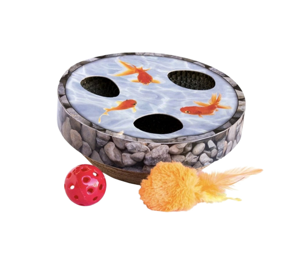 BengalsMotherof's tweet image. 🐾 We hope you are having a fancastic day!
😹 Petstages™ Hide &amp;amp; Seek Wobble Koi Pond Cat Toy  
👉 Shop now shortlink.store/iqpbebph8nqx
#cattoy #motherofbengals #bengals #cats