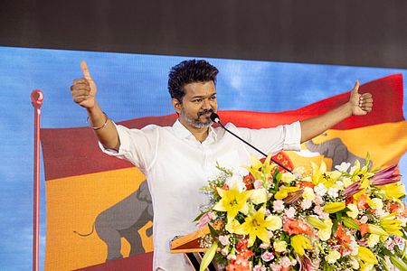 iamnitishgupta4's tweet photo. Heartiest Congratulations to our beloved-thalapathy vijay on his historic victory
आप ने एक जीत ही हासिल नहीं किया है आप ने तमिलनाडु के हर एक जनता का विश्वास और दिल जीता है 
Hope of Tamilnadu proud of you cm sir @actorvijay 
#TamilnanduElection #Congratulationsvijaysir #newcmoftn https://t.co/FSnG5Fjn0J