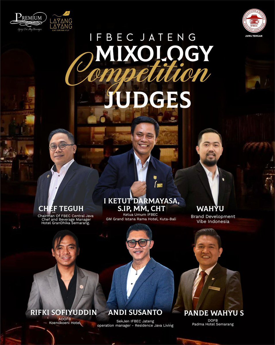 ifba_world's tweet image. 🌐 #IFBA congratulates #IFBEC on the successful launch of its Central Java Chapter and Mixology Competition 2026 in Semarang #Indonesia

📌 Read the full coverage here
🔗 ifbaworld.com/a-landmark-mom…