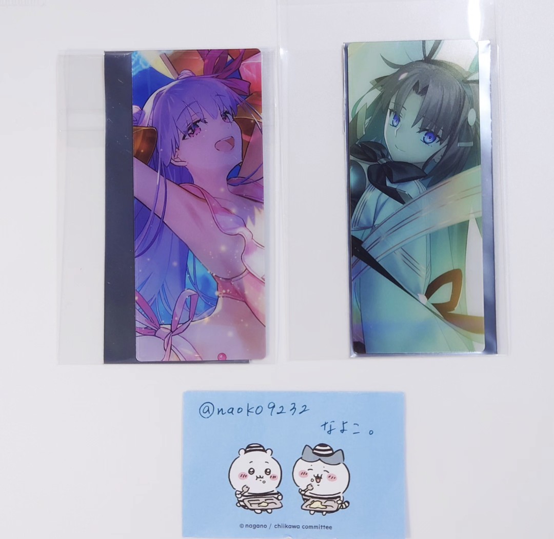 交換】FGO 最終再臨展 編成画面風カード 大阪 譲：玉兎、水着