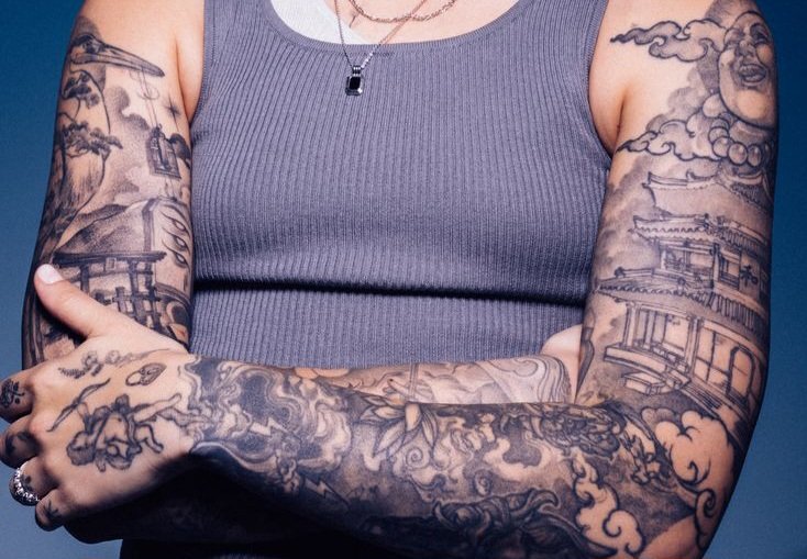mikorinthiana's tweet photo. sensitive topic: young miko’s tattoos https://t.co/Tjlaz0u5XA