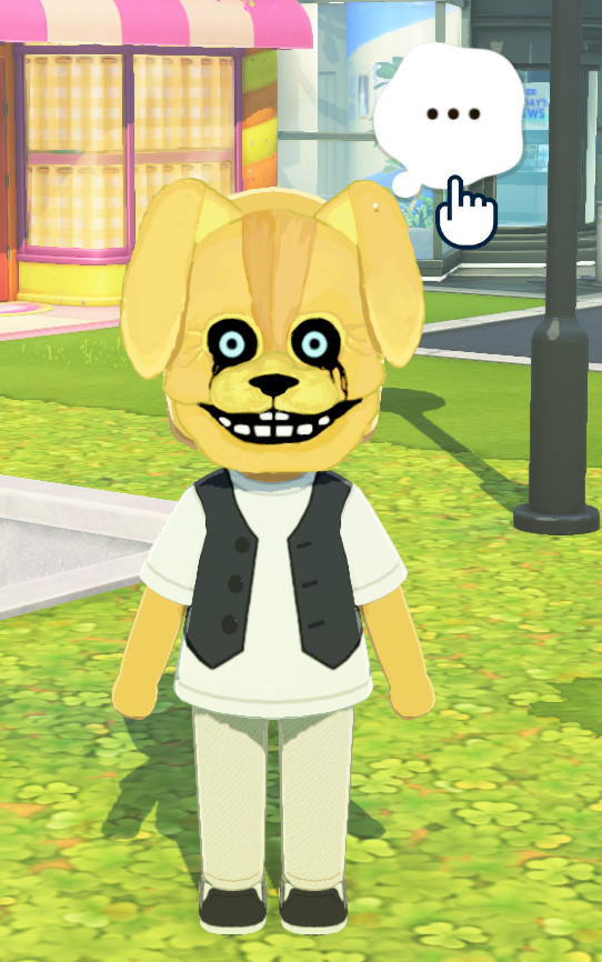 Soo I tried blending in Tomodachi #fnaf
