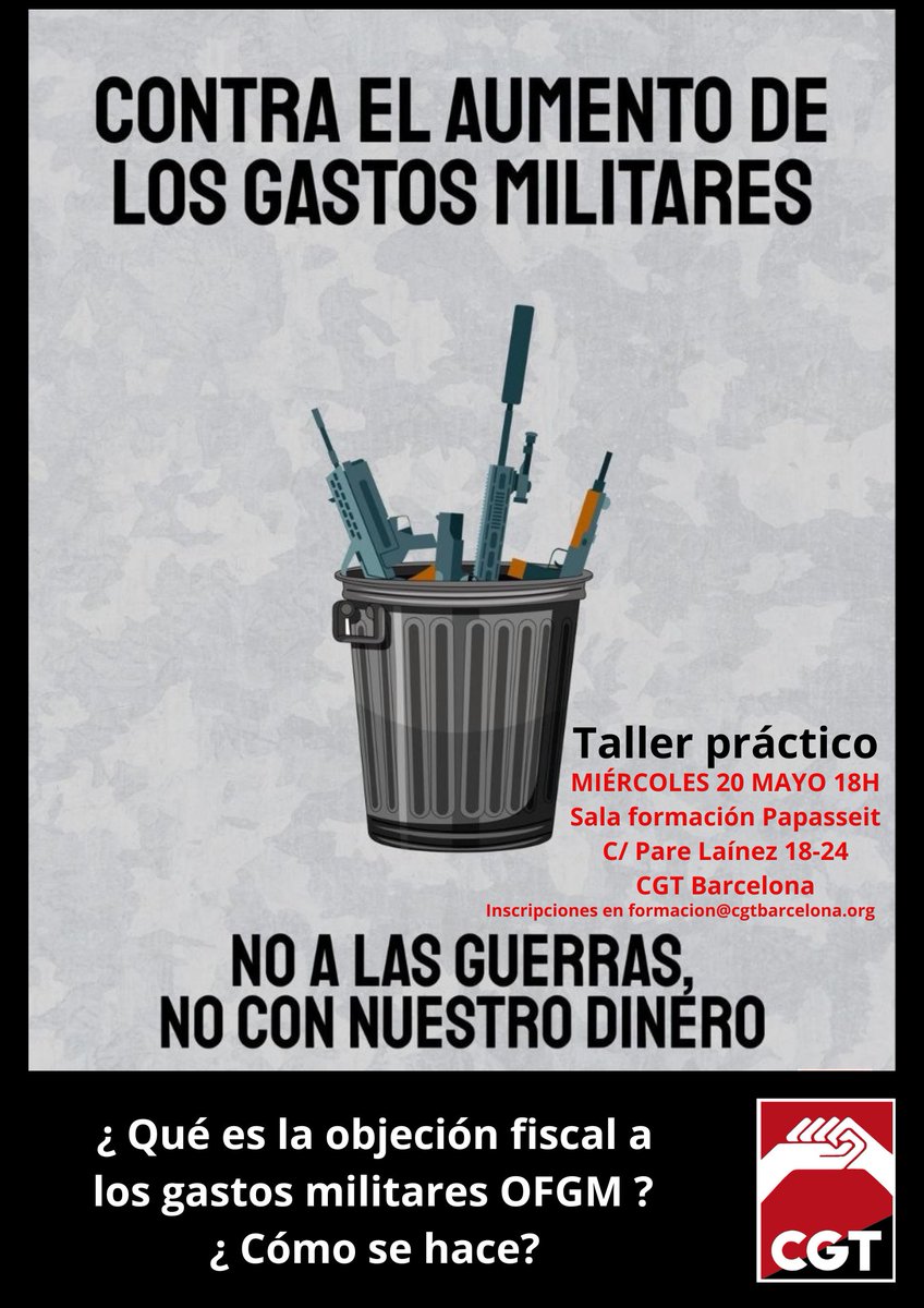 CGT BarcelonⒶ tweet media
