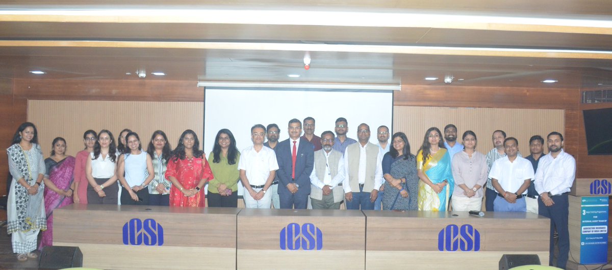 icsi_cs's tweet photo. Day #2 of the #ICSI #IGPI's 3-Day Internal Audit Excellence Programme for Agriculture Insurance Company of India Ltd. @aicofindia https://t.co/h1Nw4b4lhm