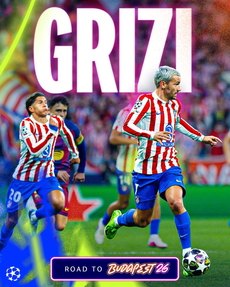 Griezmann ❤️🤍

#UCL