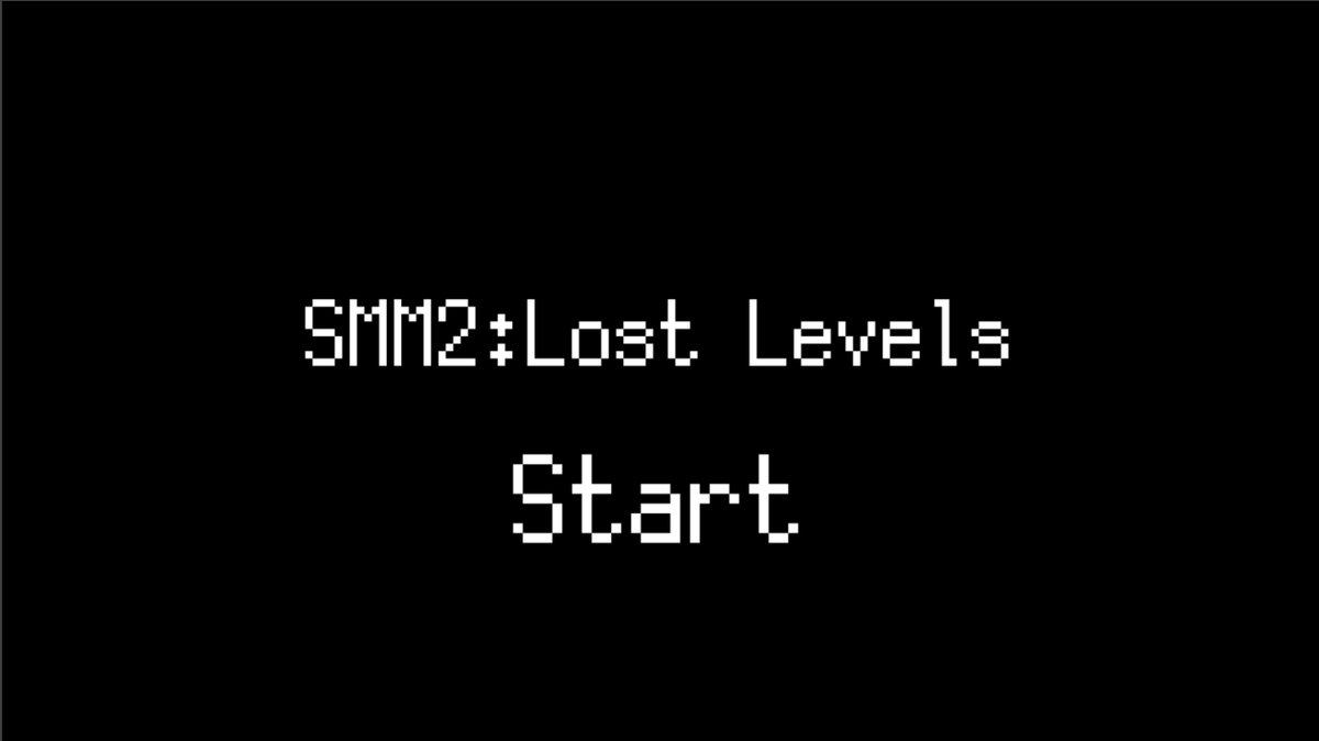 SMM2:Lost Levels tweet media