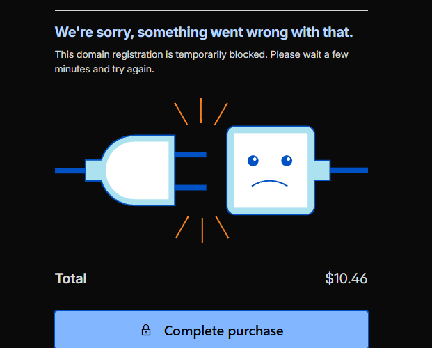 I am unable to do payment @Cloudflare Is it an issue with specific card ...