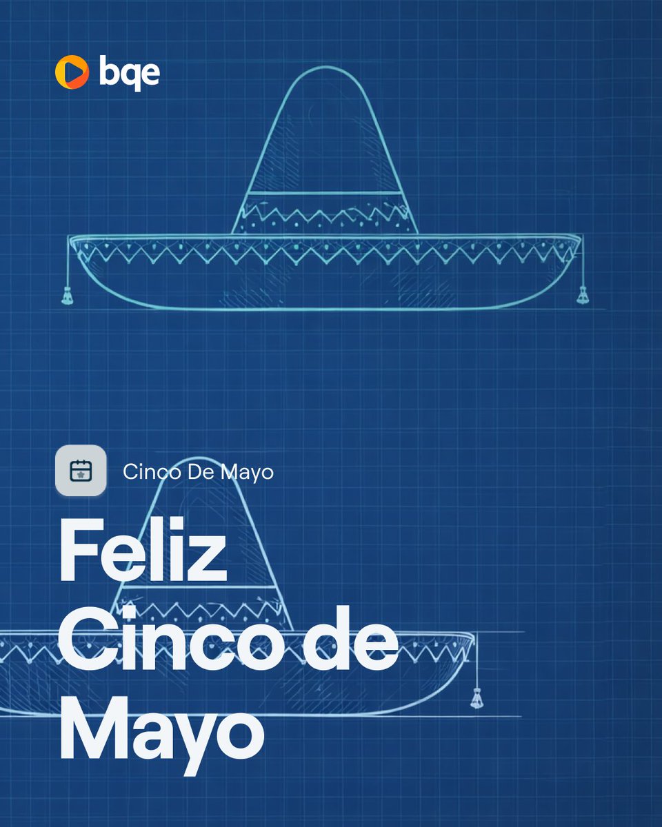 bqesoftware's tweet photo. Cinco de Mayo is a celebration of history, culture, and resilience. Today we recognize the value of diverse perspectives and the ways they strengthen our communities and workplaces. https://t.co/LgZPhID2Zt