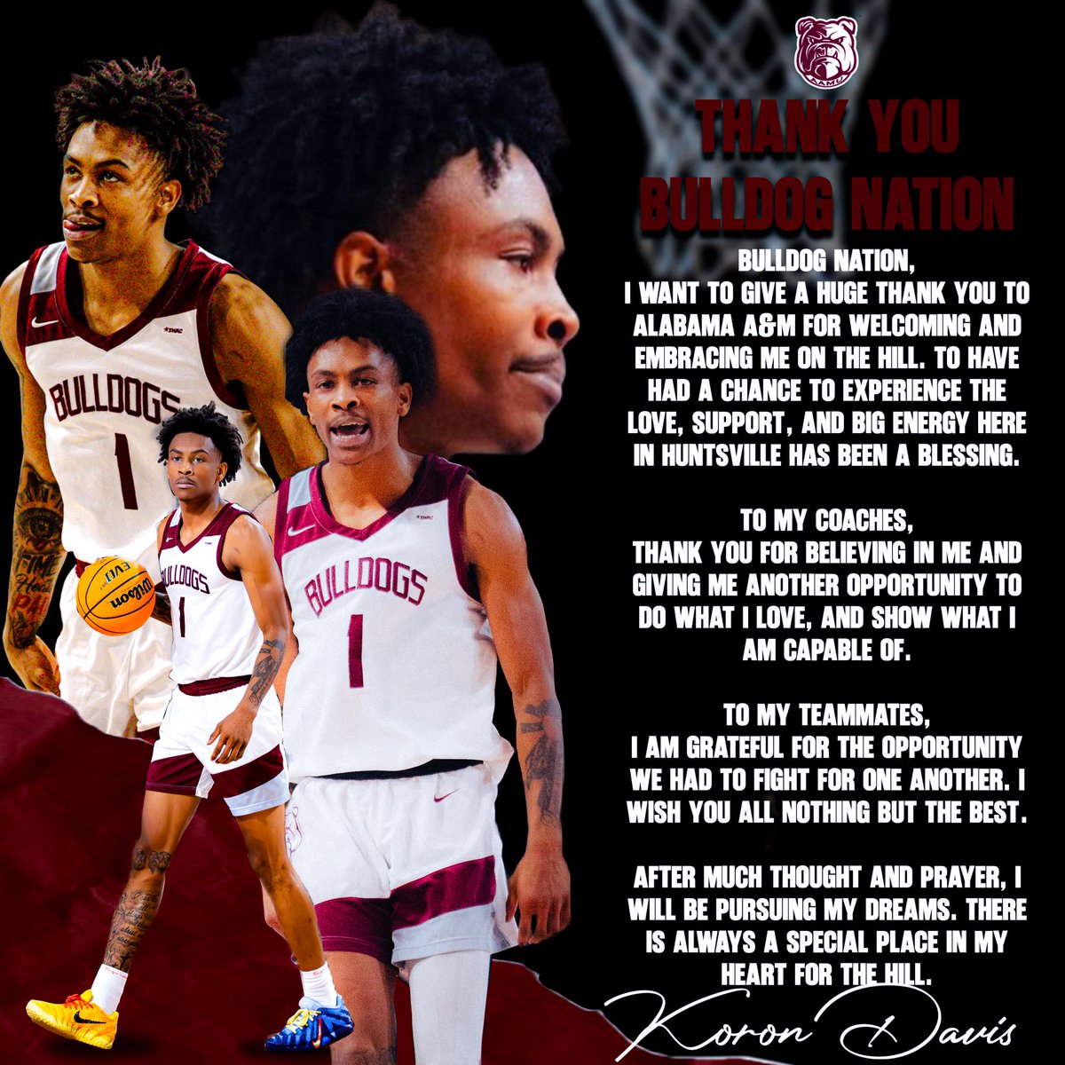 KoronDavis's tweet photo. The Marathon Continues, Thank you for everything #ᴀɢᴛɢ https://t.co/rp88By39GA