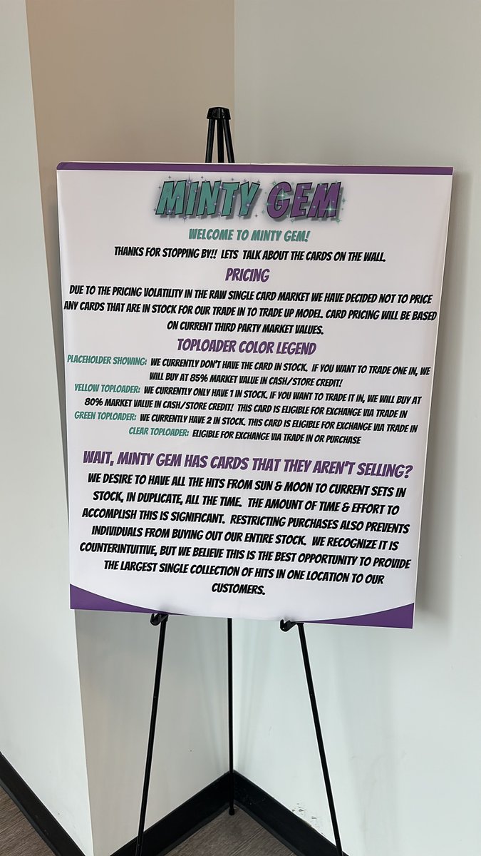 Minty Gem Trading Cards & Collectibles tweet media