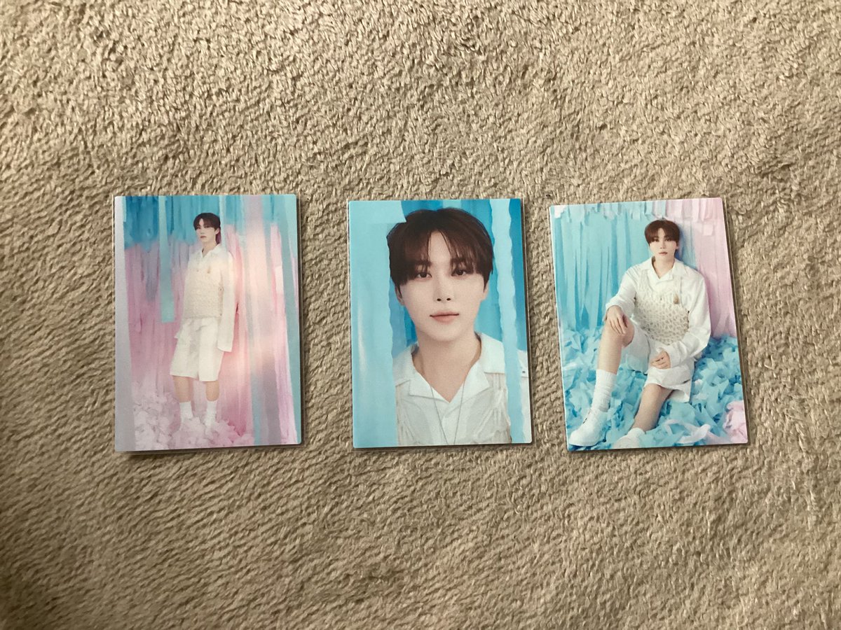 ki_211_'s tweet photo. @im_na_svt 検索より失礼します🙇🏻‍♀️
当方、09のディノ求めております。写真のズングァンのどれかと交換可能でしょか？（東京公演どちらでも手渡し可能です。）
ご検討よろしくお願いします🙇🏻‍♀️ https://t.co/5Barw0u6Vr