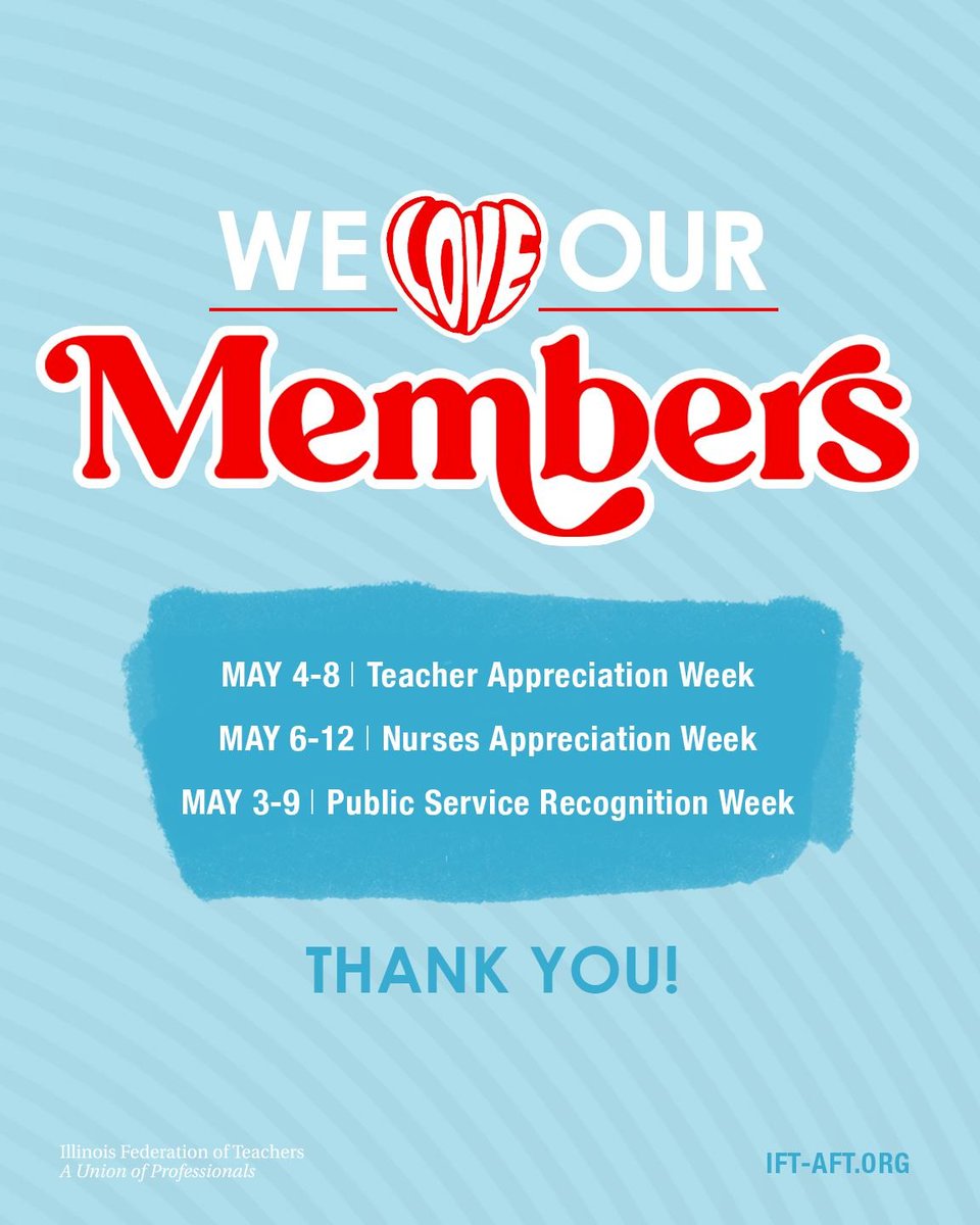 This week, we’re marking several important moments at once: Teacher Appreciation Week (May 4-8), Nurses Appreciation Week (May 6-12), and Public Service Recognition Week (May 3-9).