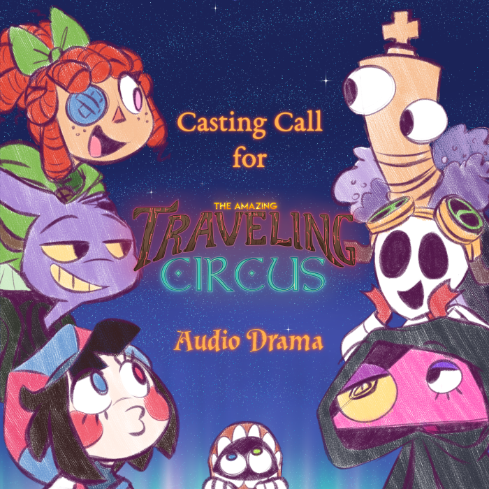 AshMichelleSims's tweet photo. Audiobook of TATC anyone? :))))
Read the thread for details and link! (1/3)
#tadc #tadcfanart #theamazingdigitalcircus #theamazingtravelingcircus https://t.co/XHiIvNGTOL