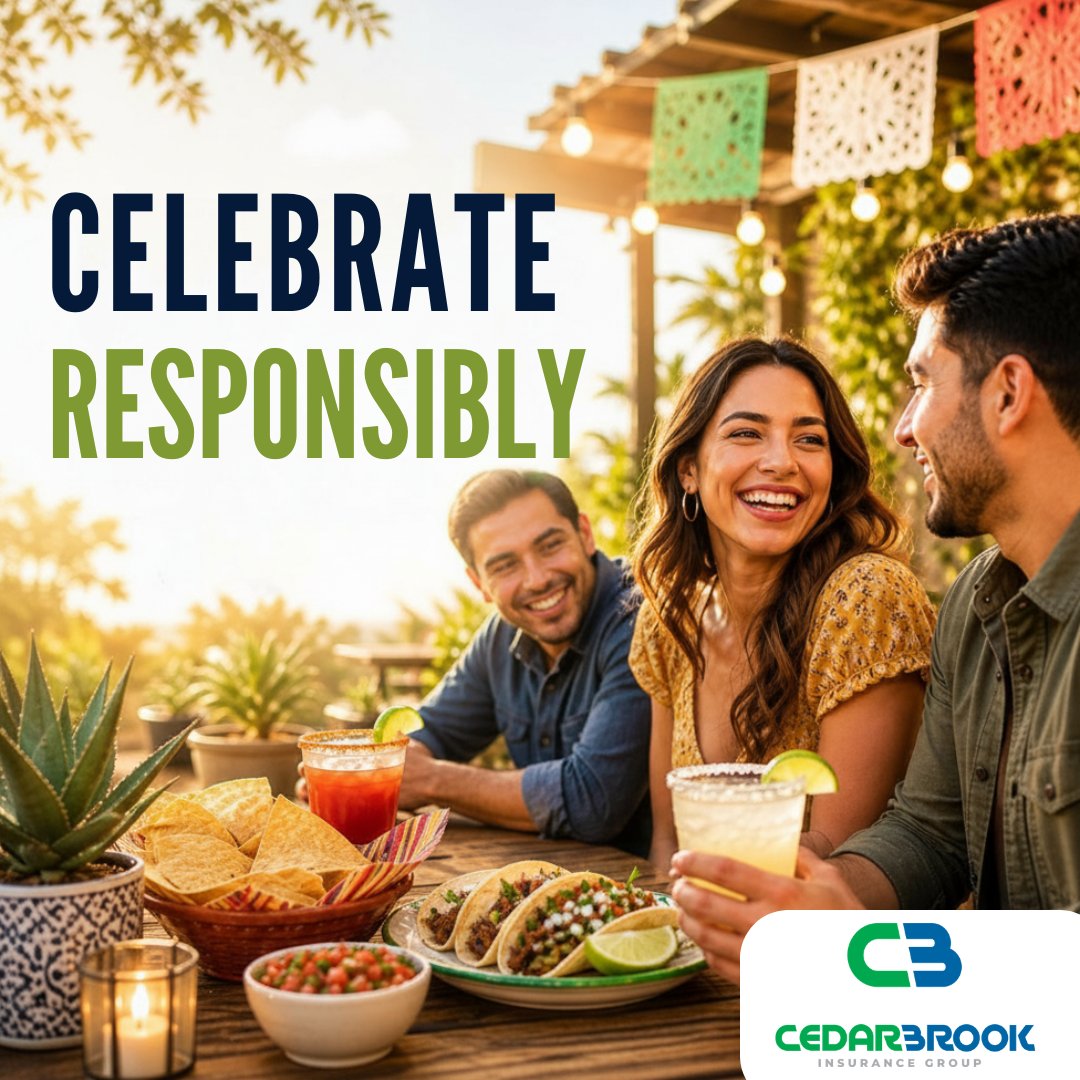CedarBrookInsur's tweet image. Good food. Great company. A night worth enjoying.

Just remember, accidents don’t take the night off.

Have a plan to get home safely. We’ve got you covered on the rest.

#CincoDeMayo #CEDARBROOK #DriveSafe #StayCovered #CelebrateResponsibly #AutoInsurance #LocalAgent