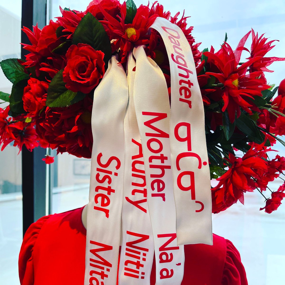 ThePathForward_'s tweet photo. Today, we honour Red Dress Day. As an Indigenous women-owned business, this day means a great deal. We remember Missing and Murdered Indigenous Women, Girls, and Two-Spirit people each red dress a symbol of loss, resilience, and voices never to be forgotten. #RedDressDay #MMIWG2S https://t.co/1lKyjueqw7