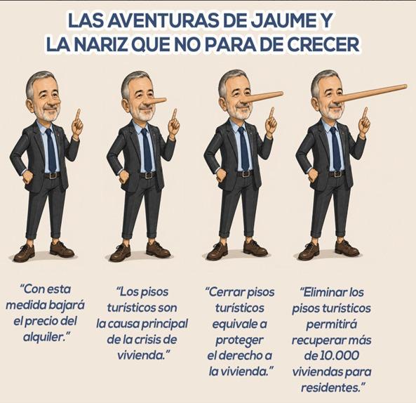 MPascual36's tweet photo. Jaume Collboni es la versión humanizada de Pinocho, miente sobre los pisos turísticos y no tiene argumentos sólidos. La prohibición de estos no va a resolver la crisis de vivienda en Barcelona ni en Sevilla, nos estamos dejando engañar o somos idiotas
@TreballadorsLT @cmontero_es https://t.co/XXmj1o1BiH
