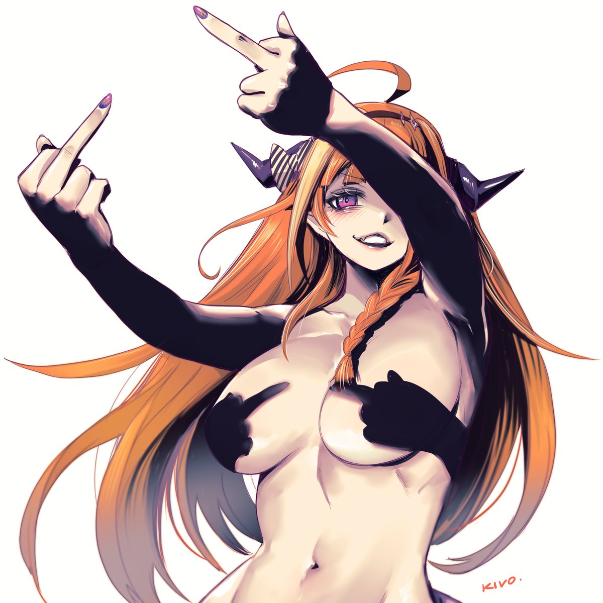 Late to the hand shadow bra thingy🐉
#みかじ絵