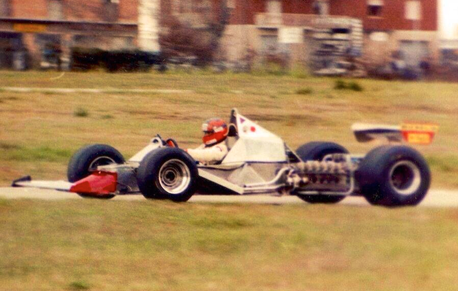 CavallinoRampa2's tweet image. Gilles Villeneuve testing a 312T5 with no body work #F1 #Ferrari