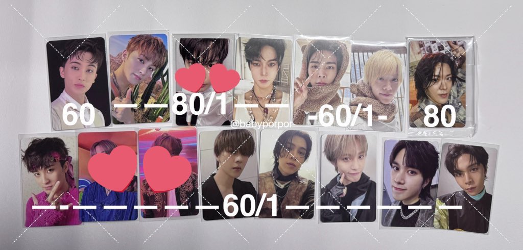 Nanakkk4's tweet photo. พร้อมส่ง

⭐️การ์ดราคาตามภาพ

🛵💭 50฿ เหมาๆ

สนใจdmได้ค่า ૮꒰⁔• ༝ •⁔꒱ა 💌
#ตลาดนัดnct #ตลาดนัดnct127  #ตลาดนัดwayv https://t.co/ppYBeJqjTm