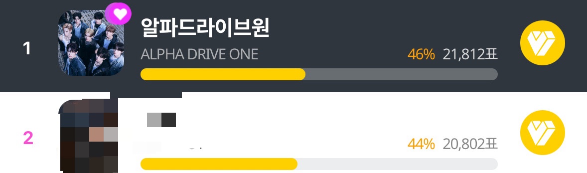 알파드라이브원 투표총공팀 tweet media