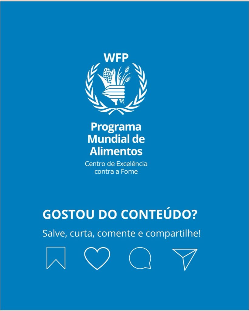 WFP Centro de Excelência contra a Fome Brasil tweet media