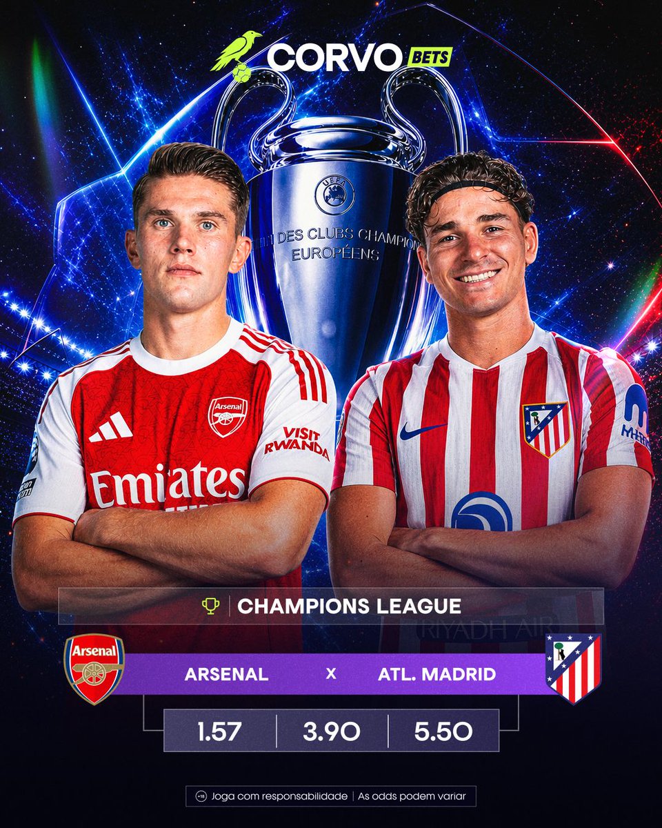 Decide-se hoje o primeiro finalista da Champions. 👀🔥