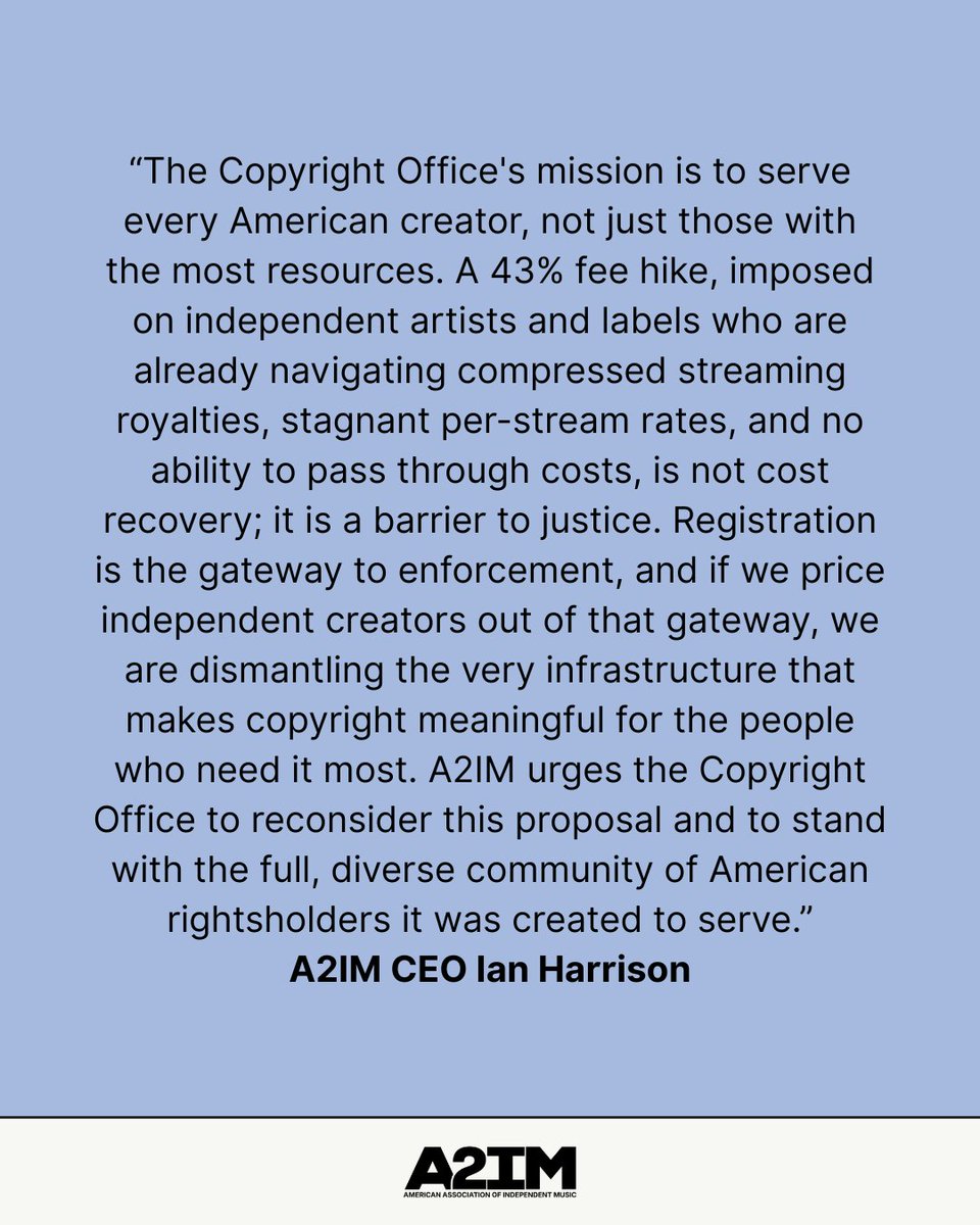 A2IM tweet media