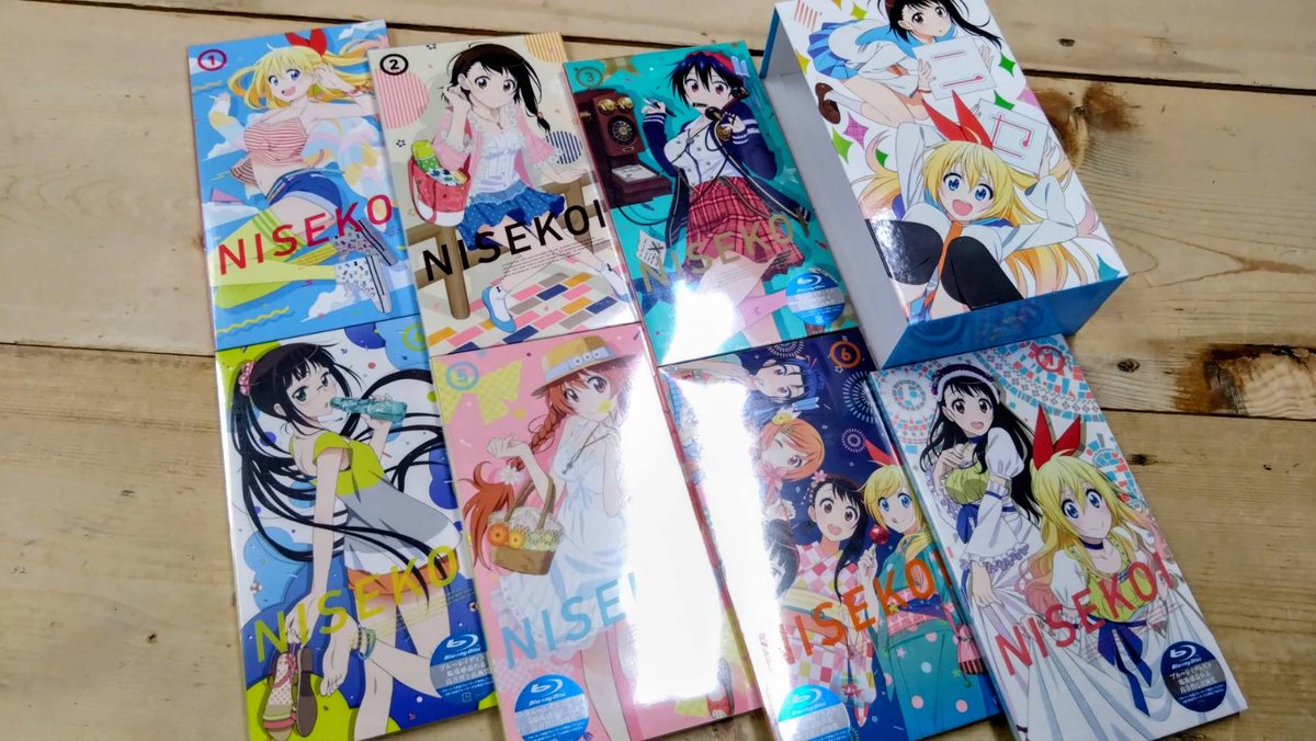 ✨買取入荷情報✨ #ニセコイ 全7巻セット 収納BOX付き アニメの買取