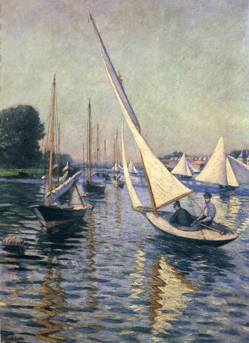 Gustave Caillebotte
Regatta at Argenteuil, 1893
#art #arts #finearts #painter
