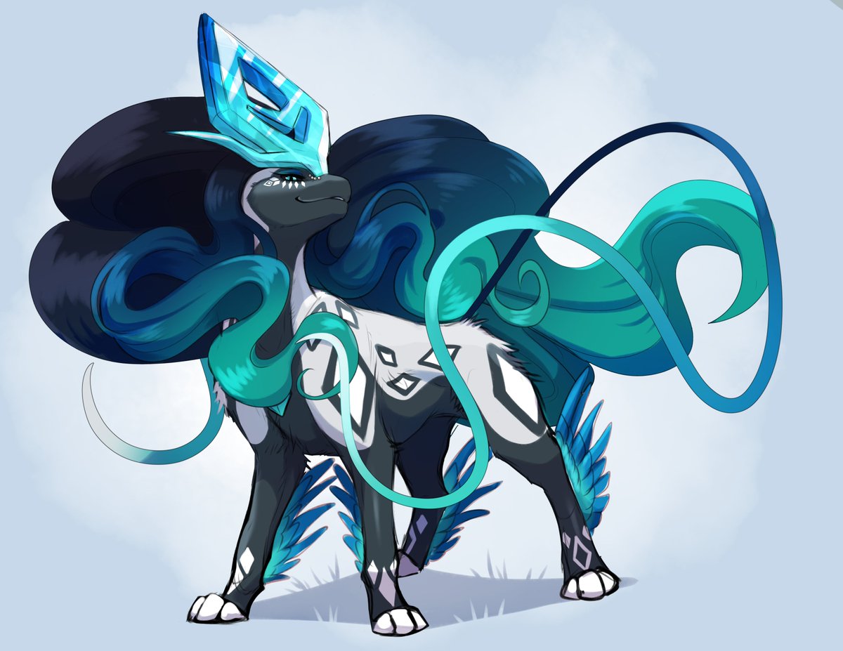 AstralMelodia's tweet photo. OG design vs current design: suicune version!
Artworks are from TeaBee Art and Tartii https://t.co/HoL2MupMtR