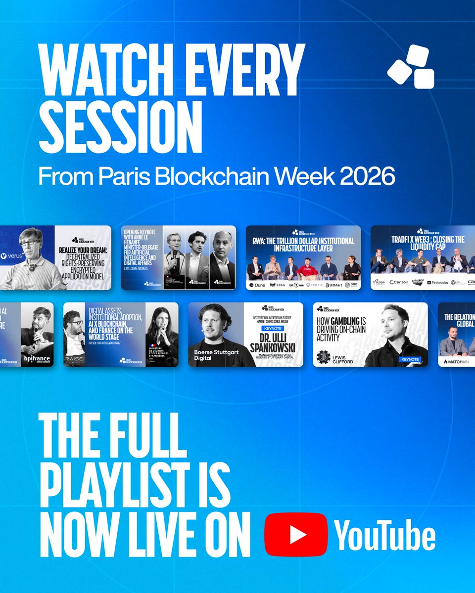 Paris Blockchain Week tweet media