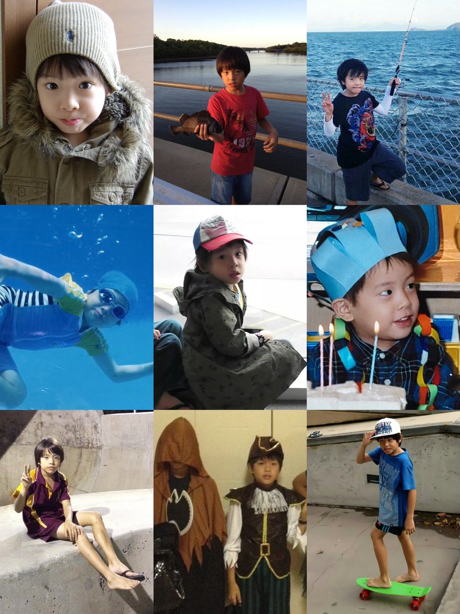 kalo diliat dari foto masa kecil jake, dia bener-bener bisa menikmati hidupnya yang seru itu. jake bisa mancing ikan, berenang, main skateboard, ngebolang, ngerayain ultah, dan masih banyak lagi pasti kegiatan serunya🥹 jake juga sering kali liburan/pergi sama keluarganya. anak
