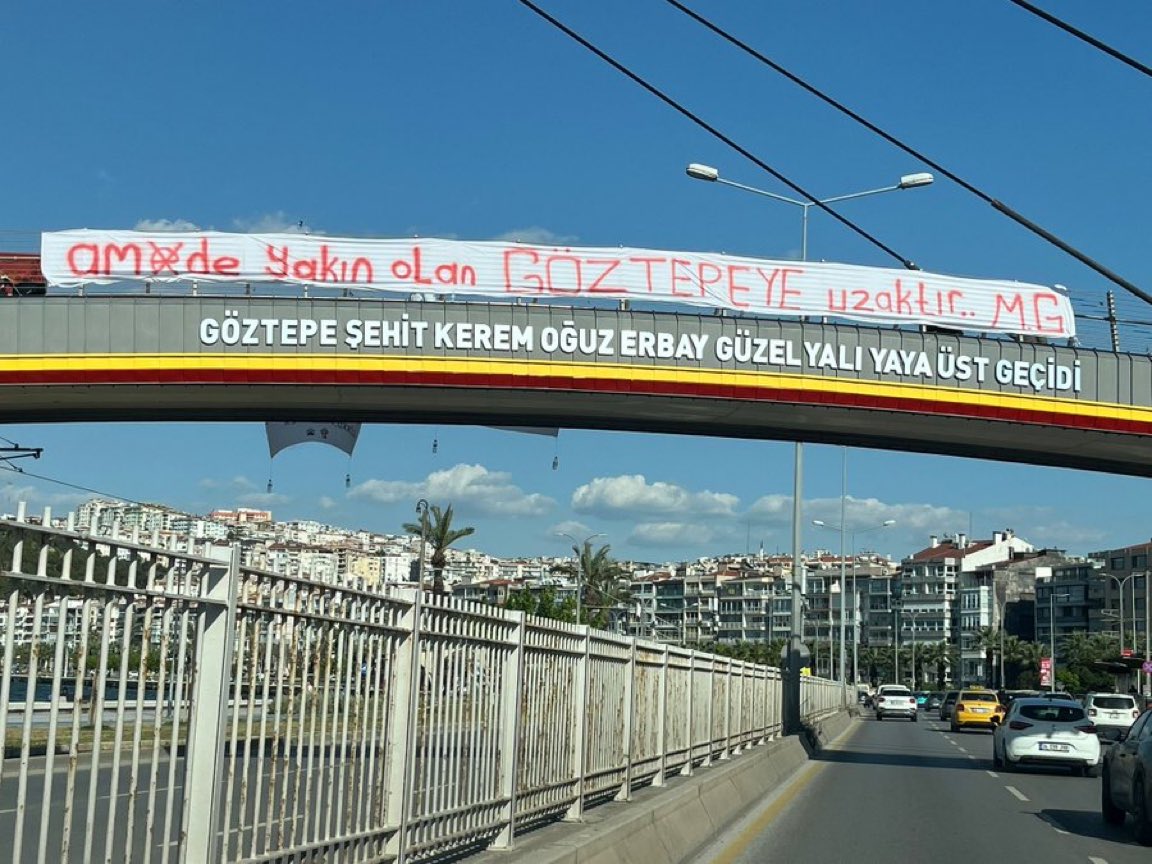 Am*dspor paylaşımı yazan kulüplerden yalnızca Göztepe paylaşımı kaldırmak zorunda kaldı.
Göztepe taraftarına helal olsun 🇹🇷