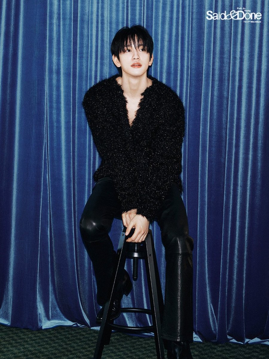 Park Jinyoung drops the concept photos for 'Said &amp; Done.'