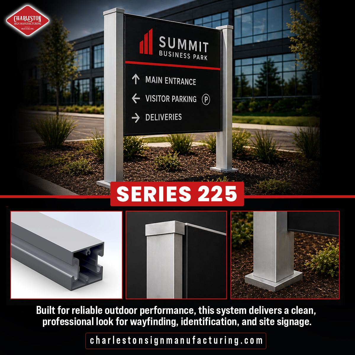 CSM_Signs's tweet photo. Our #Series225 #postandpanel system is a reliable solution for #exterior #siteID and #directionalsignage.

🌐 https://t.co/2ZZQl77o0c
📞 (800) 647-2384

#PostAndPanel #Series225 #QuickShip #WayfindingSigns #ExteriorSignage #SignFabrication #CommercialSignage #SignSystems https://t.co/JCYobuakgj