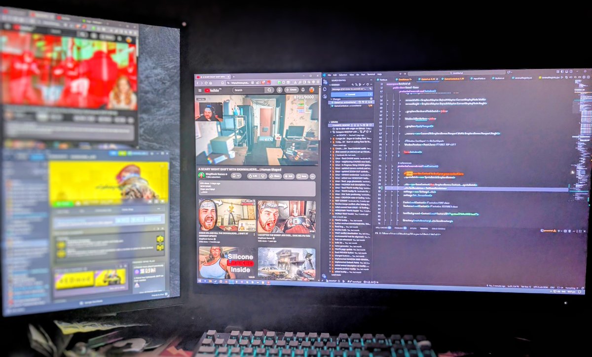Hardcode_Life's tweet photo. pausing mid-#Cyberpunk2077 break because you remember your desktop and laptop have different resolutions.
So now you're fixing UI Scaling across platforms well into the night...
#UntilWeFall #gamedev
https://t.co/rSUDjYPq5X https://t.co/CZB0aHzJuC