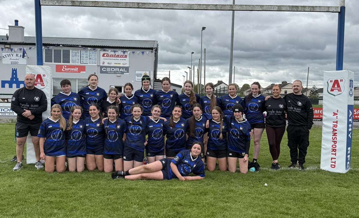 devlins48's tweet photo. Very Proud of a Super Group of Girls from @PresSecKK who narrowly lost out in the @LeinsterBranch Jnr Girls Shield Final today 36 - 34 Our first year playing competitive schools rugby &amp; what a journey with great support from the Staff &amp; School @KilkennyRFC @KilkennySport 👍👏🏉 https://t.co/RQ5bHPEkyM