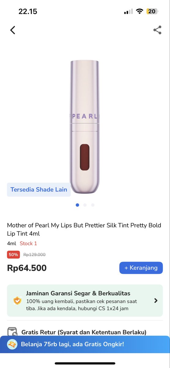 yourneeds0624's tweet photo. Niatnya cuma scroll Astro buat cari camilan… eh malah nemu hidden gems makeup diskon 💄✨
Foundation + lip tint incaran tiba-tiba murah banget, langsung checkout tanpa mikir 😭💳
Fix sih, scroll random kadang bawa rezeki 🫶 https://t.co/js3FStm44l