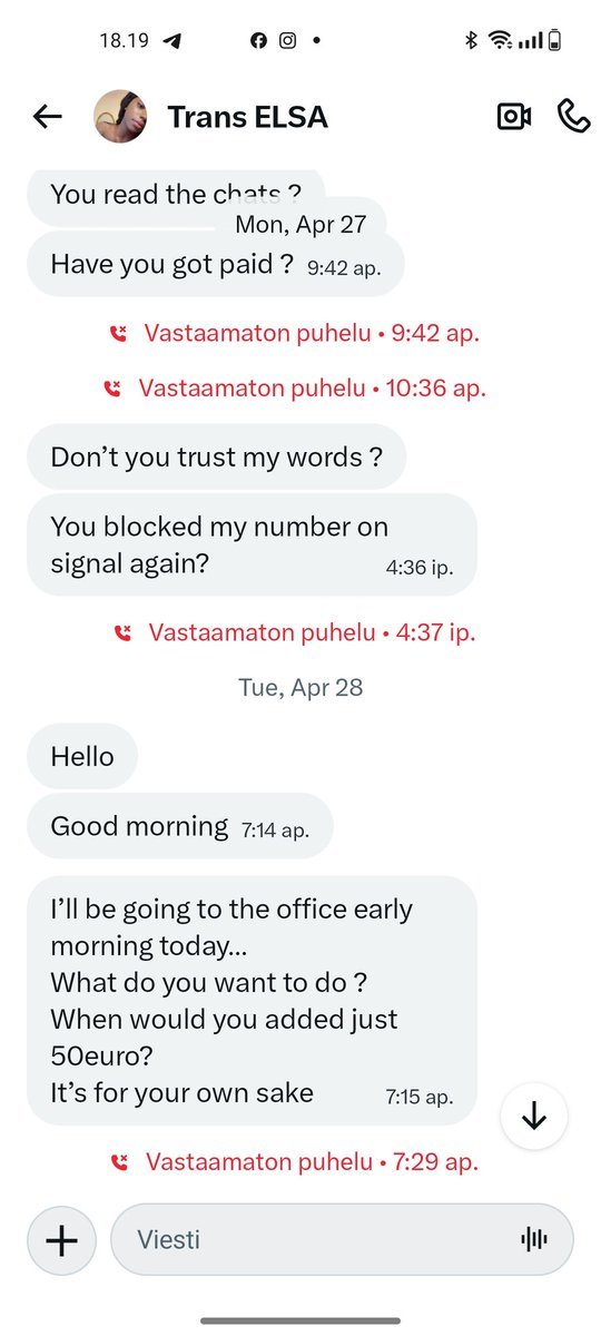 makemies67's tweet photo. @transelsa56 Oh boy 😟 a scammer right https://t.co/riU28qVvKw