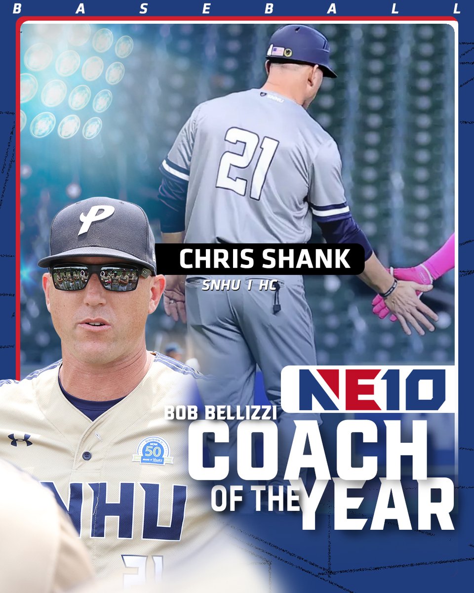 TheNortheast10's tweet photo. 𝐁𝐀𝐒𝐄𝐁𝐀𝐋𝐋 𝐌𝐀𝐉𝐎𝐑 𝐀𝐖𝐀𝐑𝐃𝐒

One of the nation's top hitters in Player of the Year.  One of the nation's top strikeout artists is Pitcher of the Year.

🔗: https://t.co/XhUjvd1RmM

#NE10EMBRACE I #NCAAD2 I #D2BSB https://t.co/tlhlTKdznc