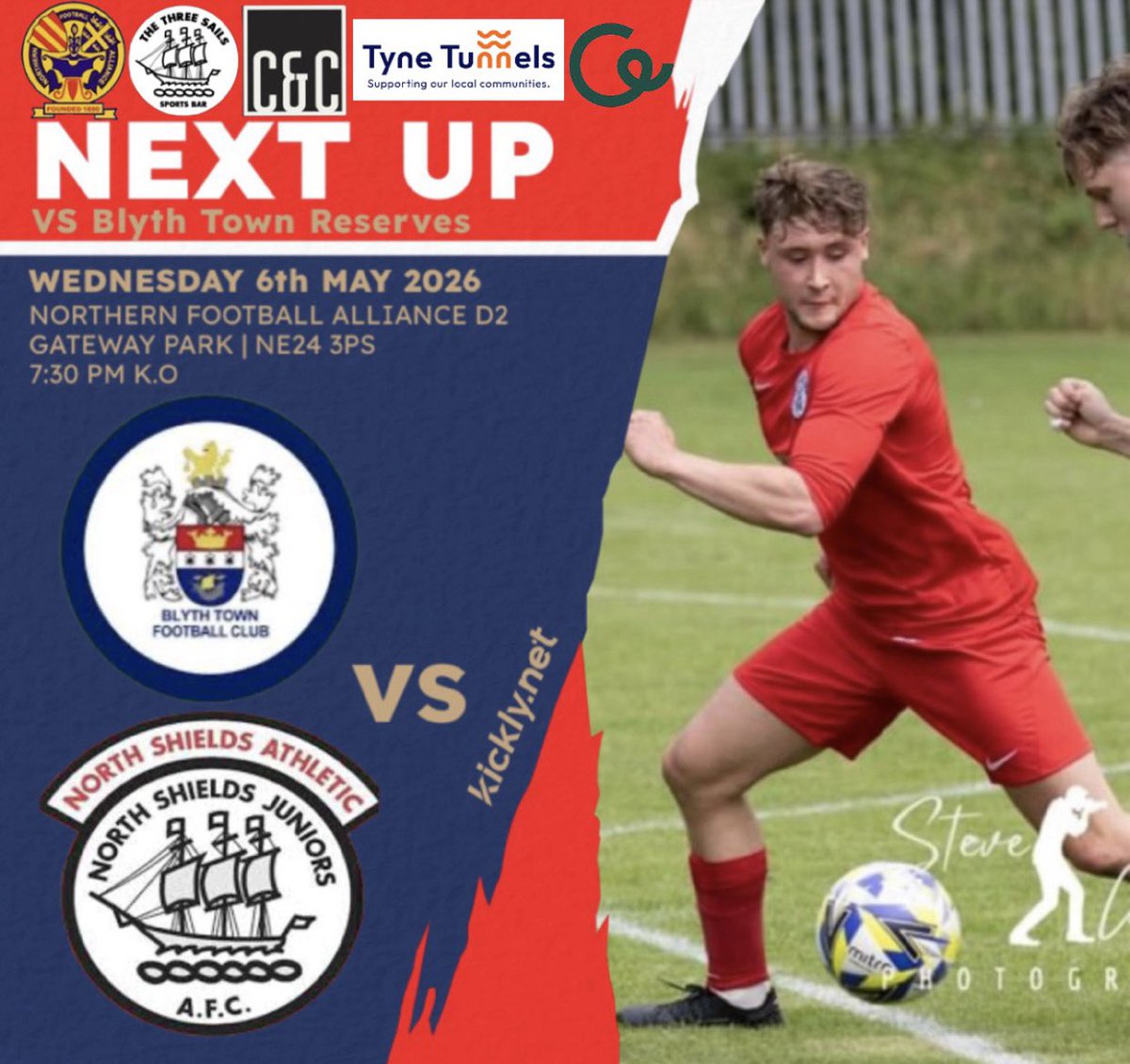 ath_res's tweet photo. 𝗔 𝗧𝗥𝗜𝗣 𝗡𝗢𝗥𝗧𝗛💪🏼

The lads are off to Gateway Park tomorrow to face @Blyth_TownRes were a win all but seals back to back promotions. However a tough game is expected under the lights!

Any support would be appreciated👋🏼

#UTR🔴 

Sponsored by Central Employment💚 https://t.co/glXt5ZbXwN