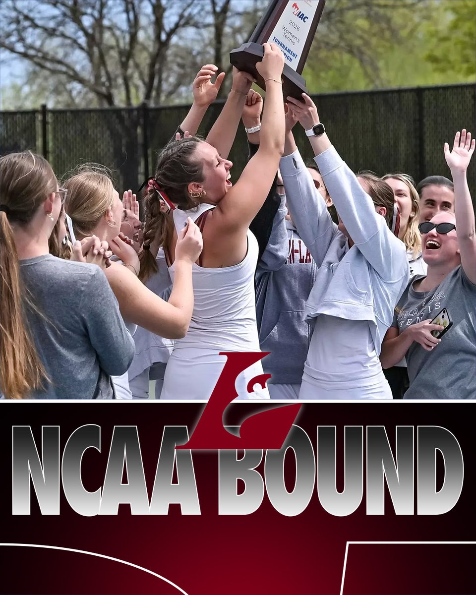 wiacsports's tweet image. #WIACTENNIS | @UWLAthletics set to play UW-Superior on May 8 in the first round of the 2026 NCAA Division III Women's Tennis Championship!

#ExcellenceInAction
#d3tennis
