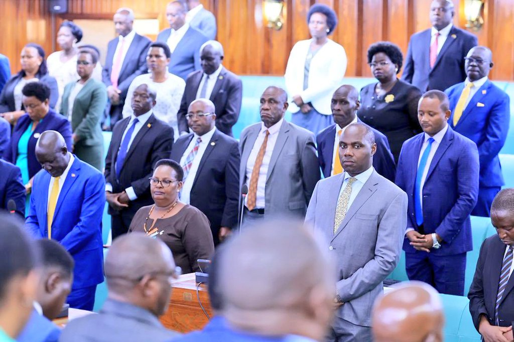 mofpedU's tweet image. SUPPLEMENTARY SCHEDULE NO.5 FOR FY 2025/26 APPROVED BY PARLIAMENT: 

Parliament has this afternoon approved Supplementary Expenditure Schedule No. 5 for FY 2025/26 amounting to Shs 1,105.16 billion.

The Supplementary Expenditure under Schedule No. 5 was presented by the Minister